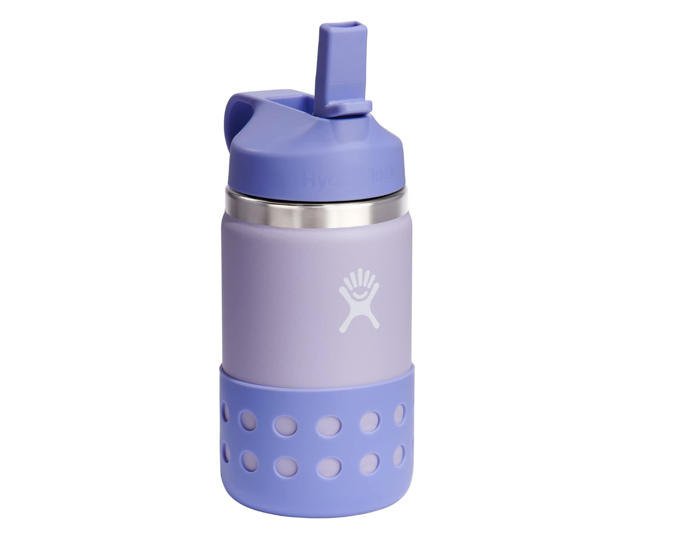 Hydro Flask Kids Wide Mouth Water Bottle with Straw Cap