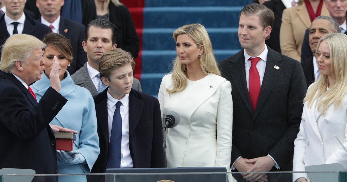 Aprende más sobre los cinco hijos de Donald Trump: Donald Jr., Ivanka, Eric, Tiffany y Barron