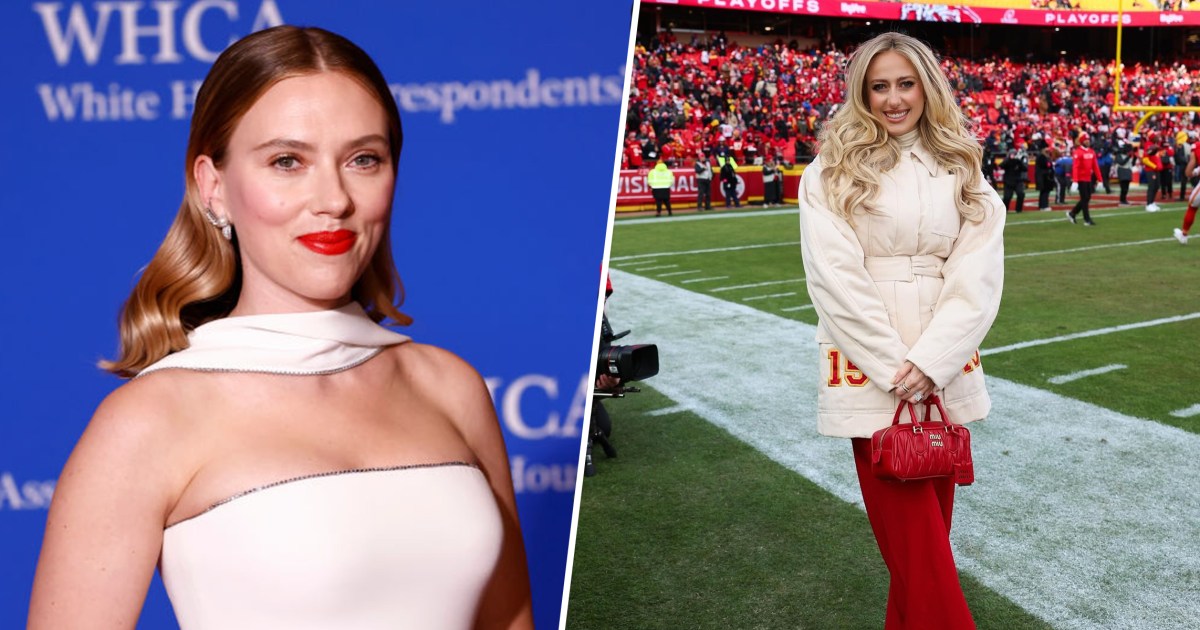 Scarlett Johansson reacciona a Brittany Mahomes saliendo a seis días del parto: 'Estaba mirando al abismo'