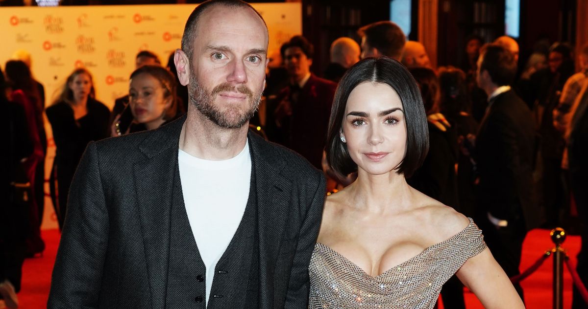 El esposo de Lily Collins defiende su elección de usar una gestante